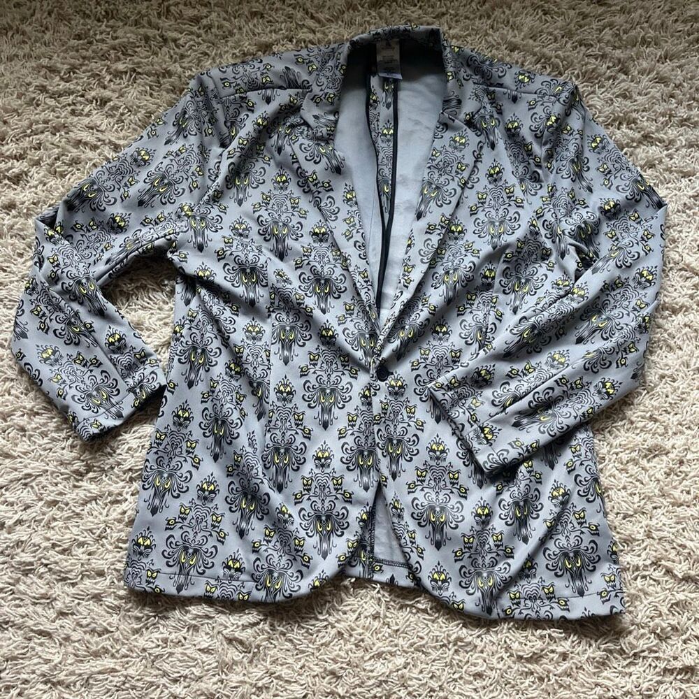 Disney Haunted Mansion Sports Coat Blazer Jacket Size Large/X-Large L LG XL